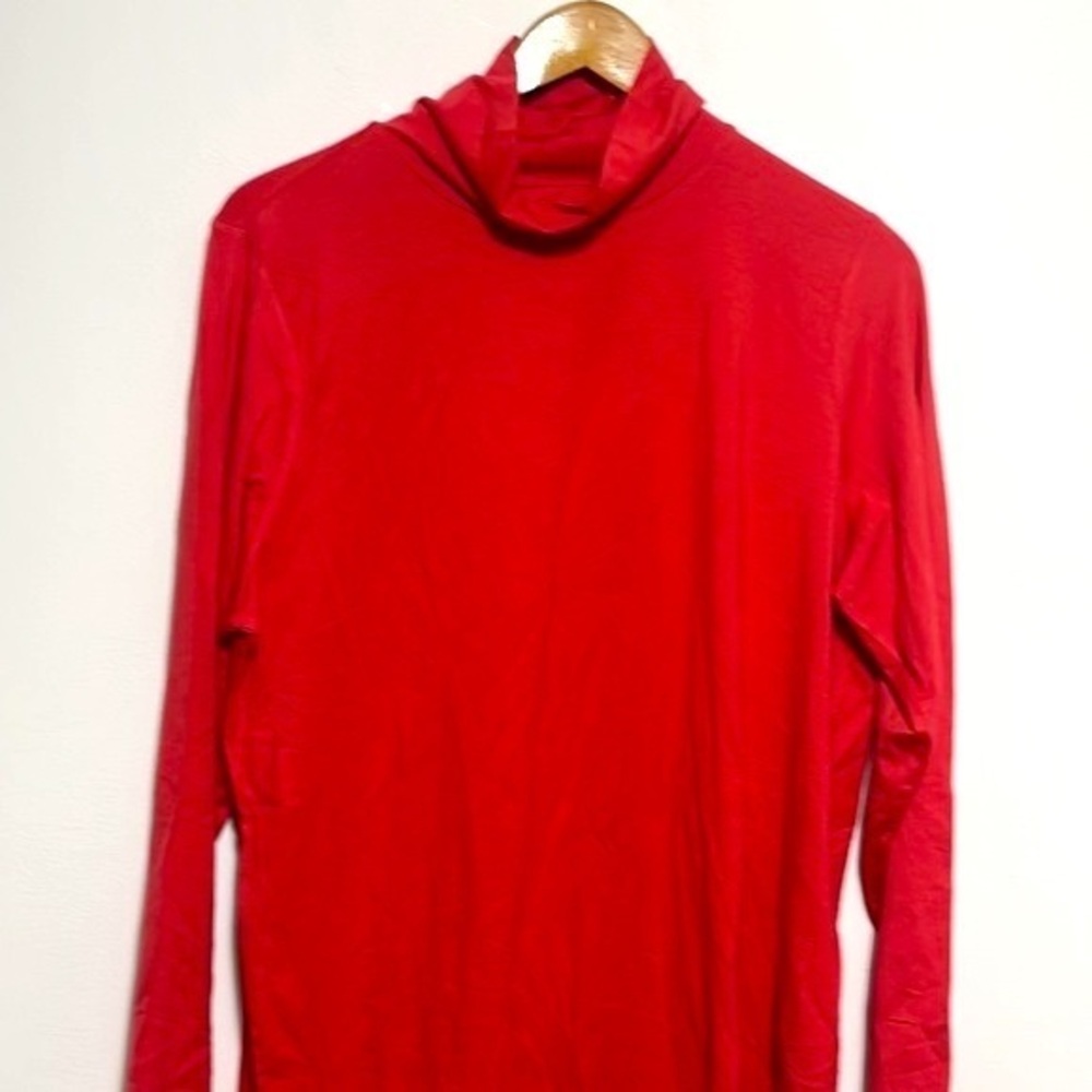 J. Jill Scarlet Long Sleeve Tunic